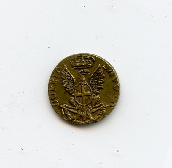 REGNO DI SARDEGNA, Peso "Doppia Savoia" (Mezza Doppia)